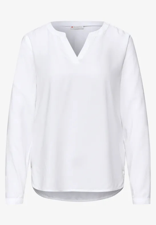 Tunique en couleur unie White