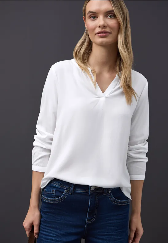 Tunique en couleur unie White