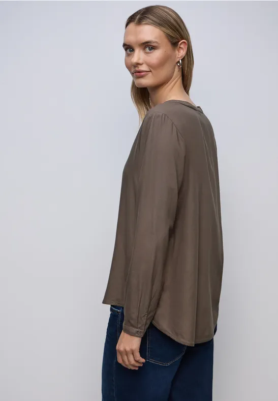 Tunique en couleur unie nomad brown