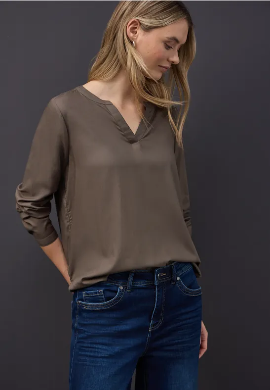 Tunique en couleur unie nomad brown