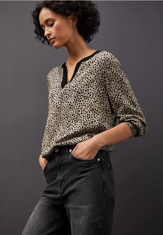 Blouse Leo Split Neck null