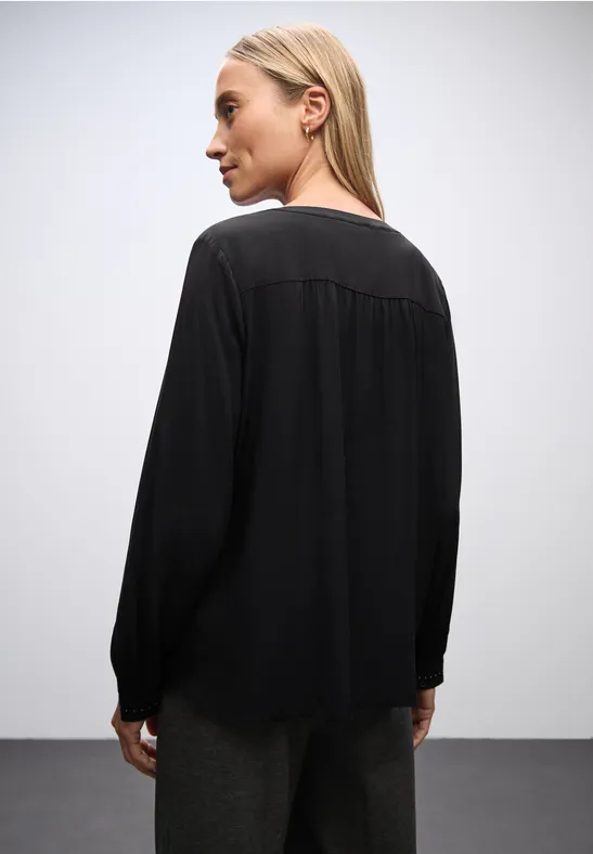 Tunika mit Nieten Black
