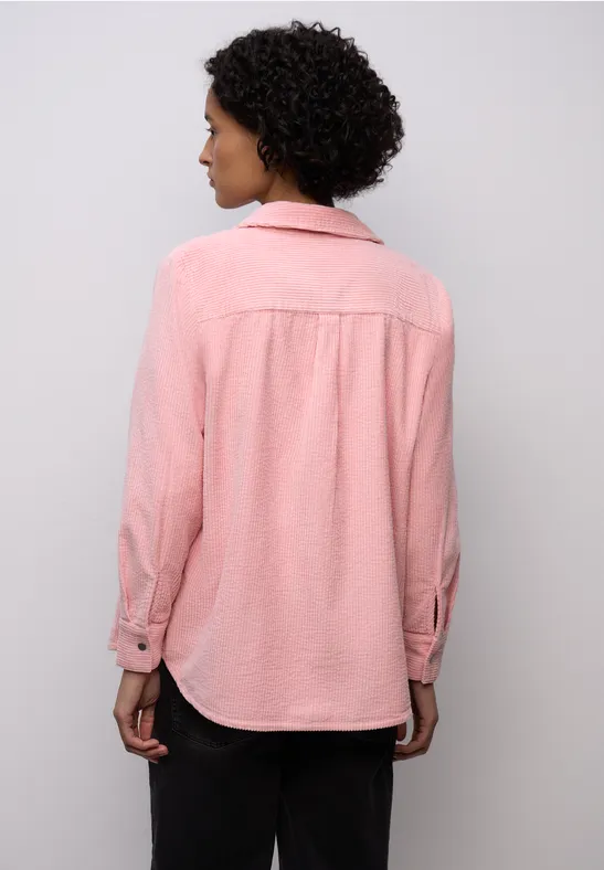 Cord Hemdbluse powder pink