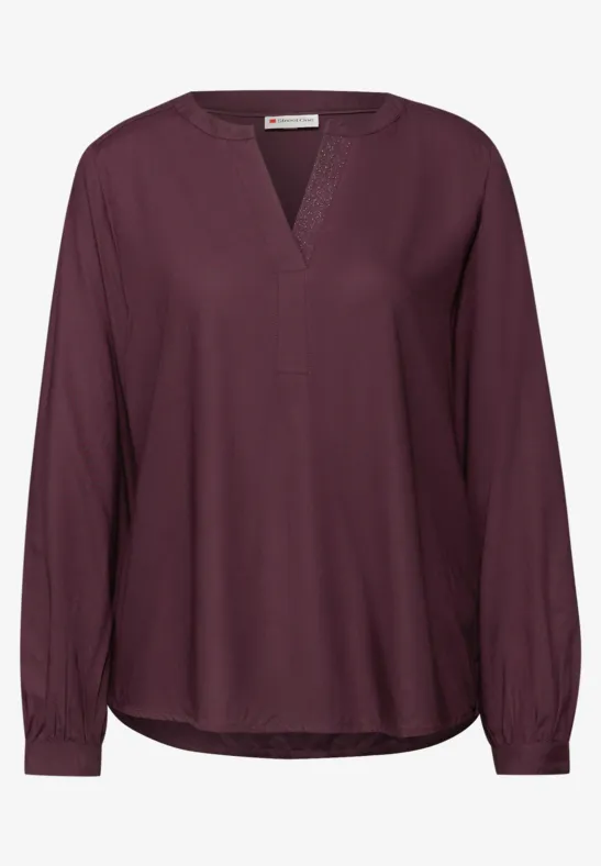 Blouse avec détail scintillant Jazz Berry