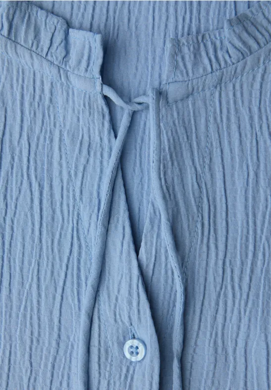 Tunika mit Tapedetails frosted blue