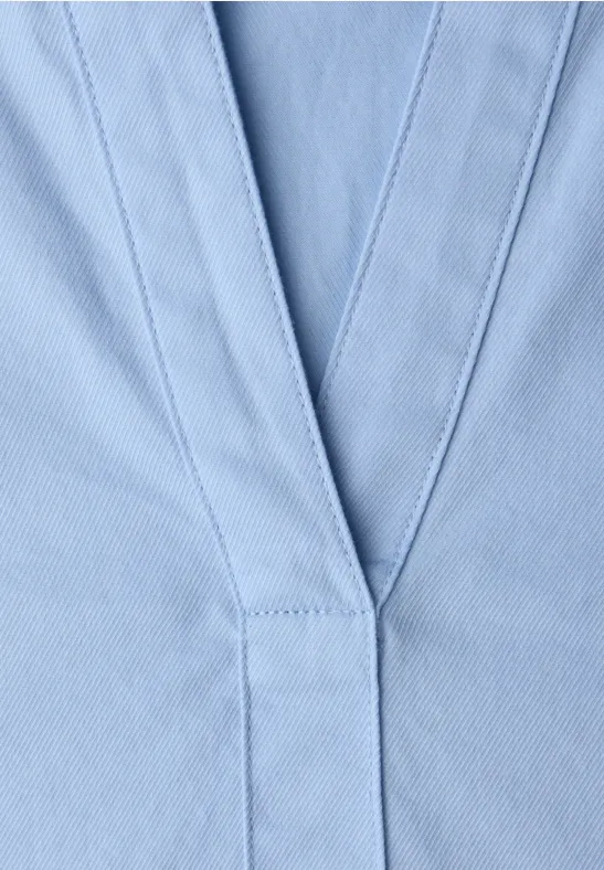 Tunika mit Tapedetails original blue