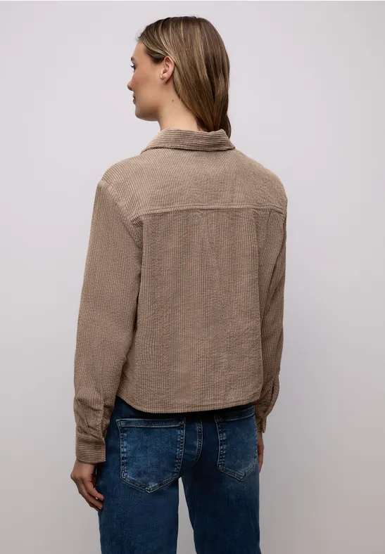 Overhemd blouse light terra mocha