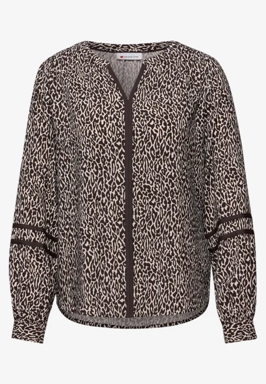 Leo-Tunika mit Tape-Details molten earth