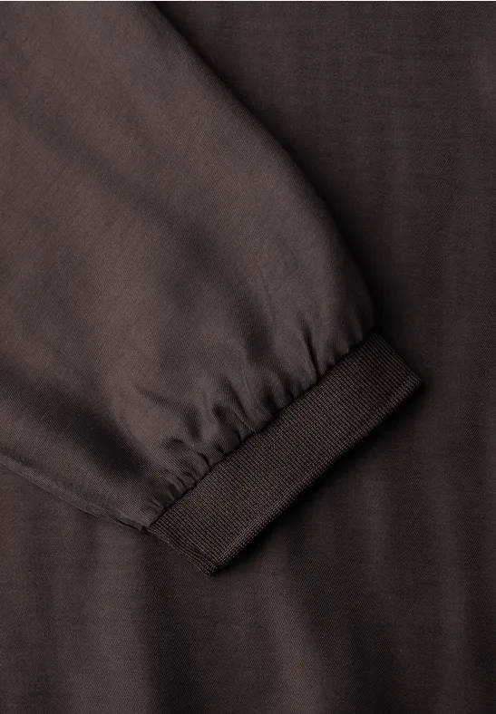 Blouse met elastische zoom molten earth