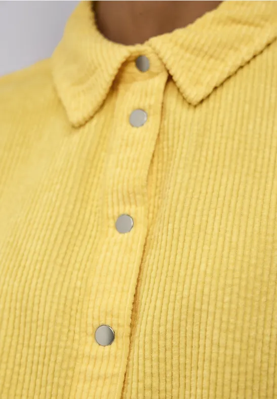 Chemisier à chemise bloom yellow