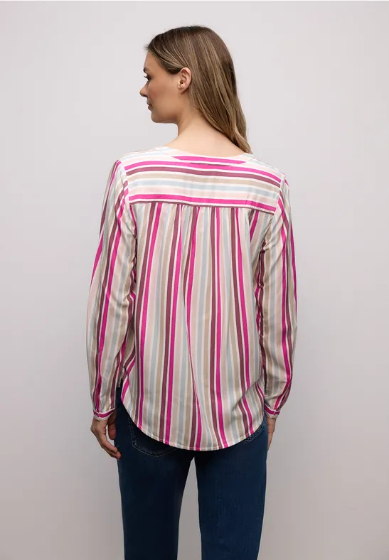 Tunique rayée magenta dream