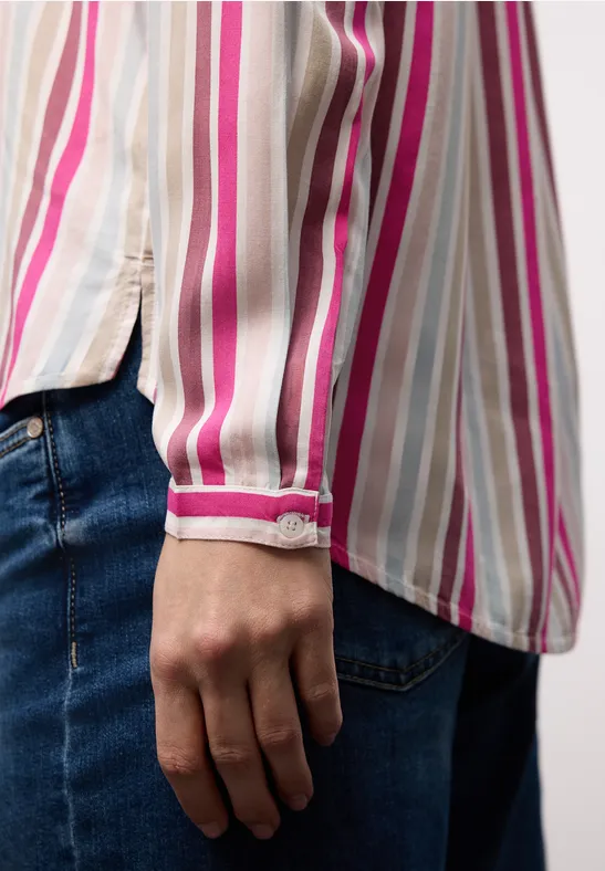 Tunique rayée magenta dream