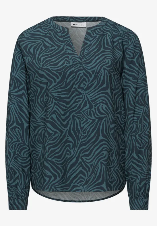 Blouse doublée cool vintage green