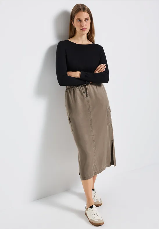 Cargo Rock im Washed-Look bark brown