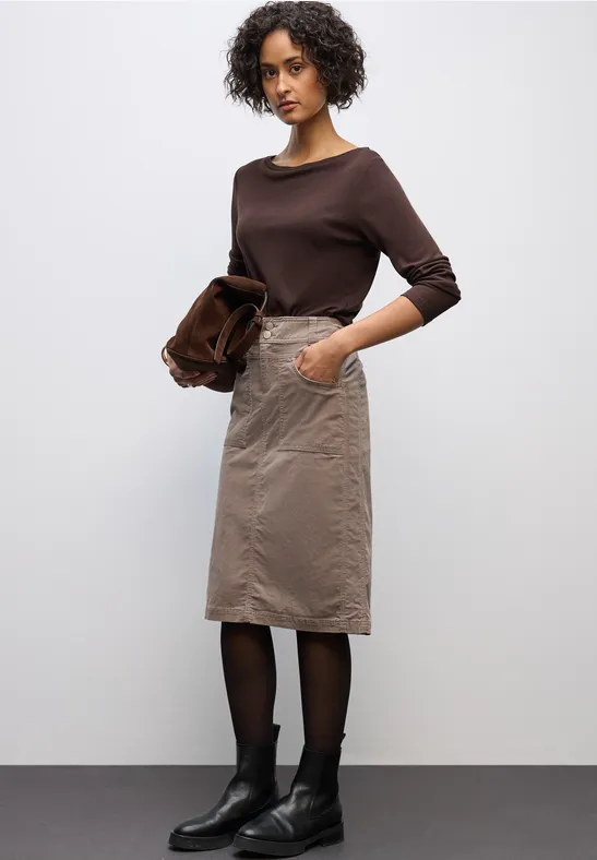 Cordrock silk brown