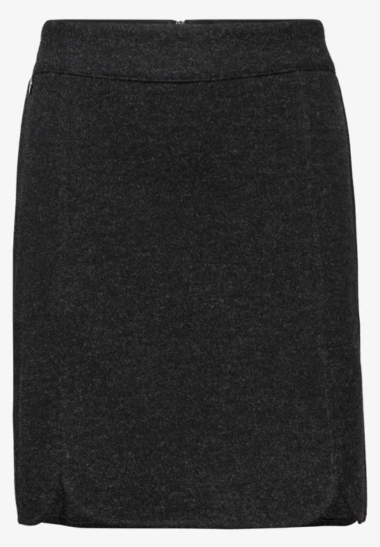 Rock in Woll-Optik anthracite melange
