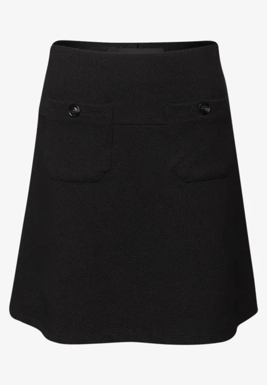 Jupe avec structure Black