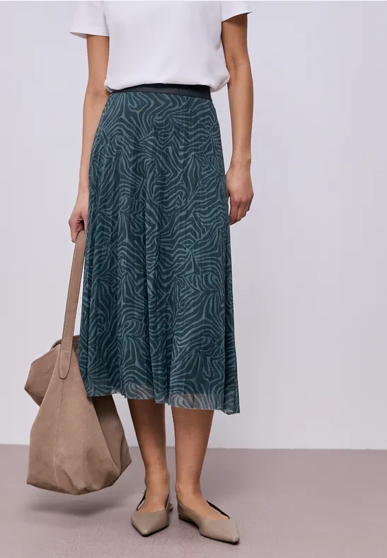 Plissée Rock cool vintage green