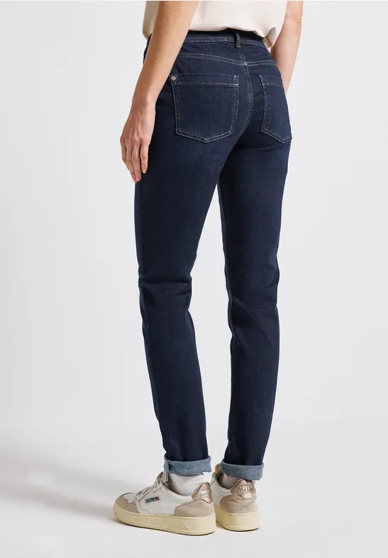 Casual Fit Jeans deep indigo washed
