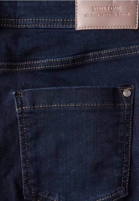 Casual Fit Jeans deep indigo washed