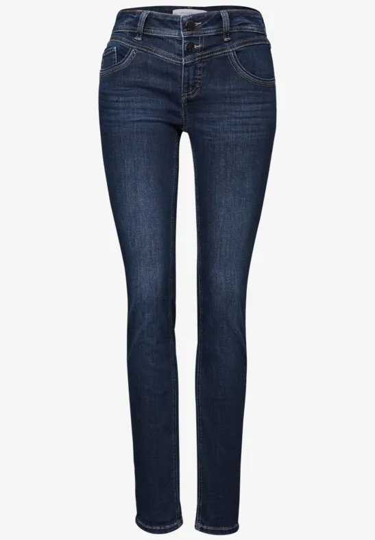 Casual Fit Jeans deep indigo soft washed