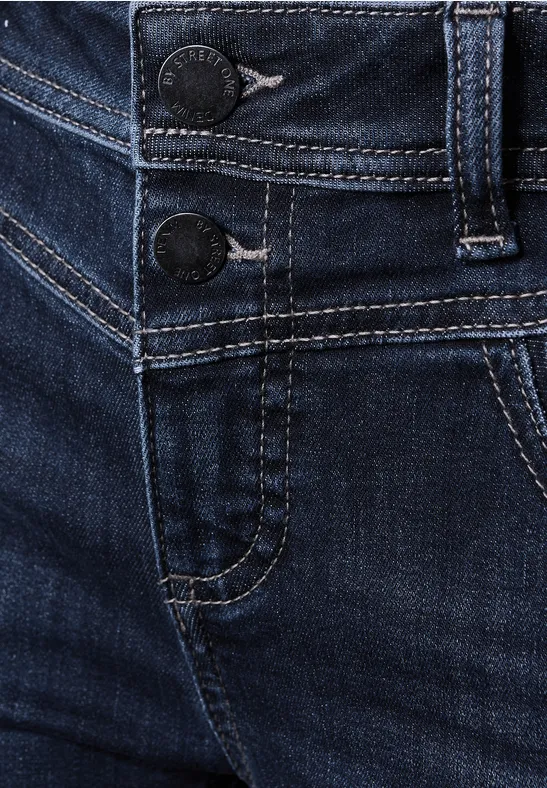 Casual Fit Jeans deep indigo soft washed
