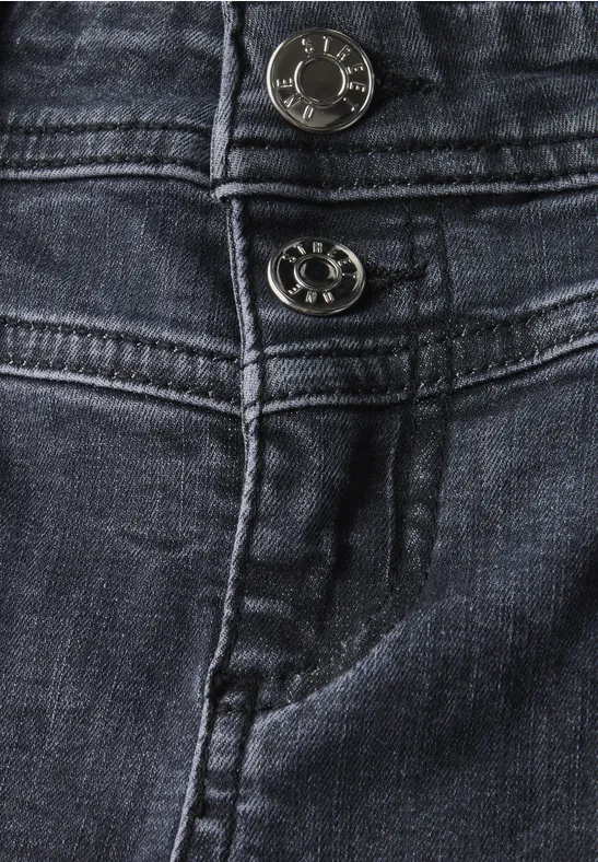 Casual Fit Jeans dark steel grey washed