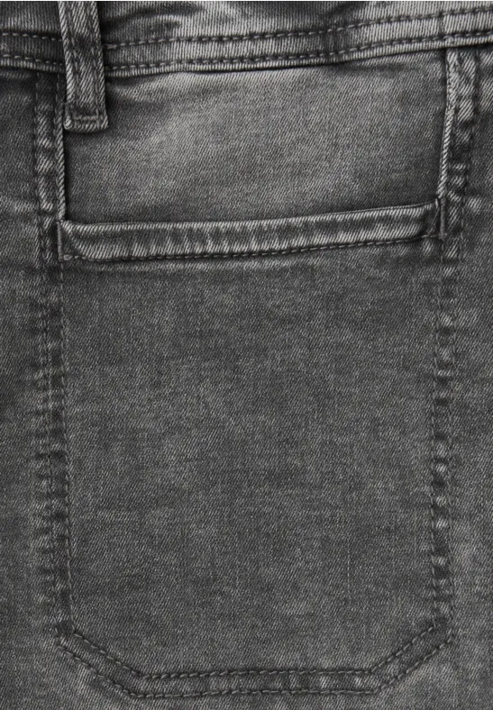 Wide Legs Jeans mid grey washed