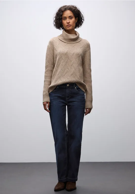 Straight Legs jeans deep indigo washed