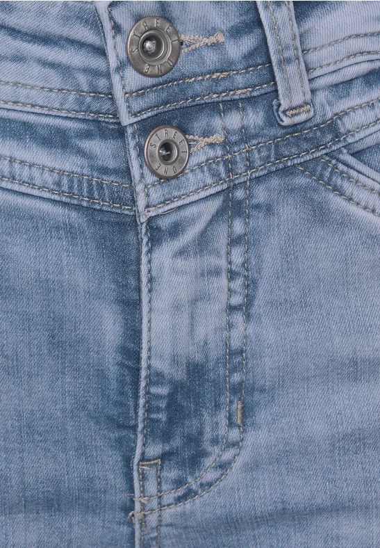 Wide Leg Jeans Light blue washed