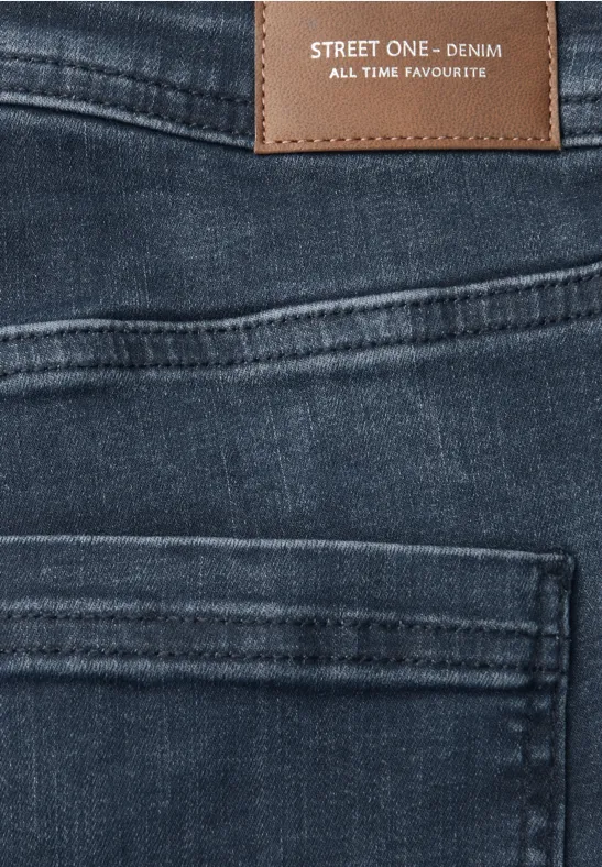 Bootcut Jeans blue black random washed