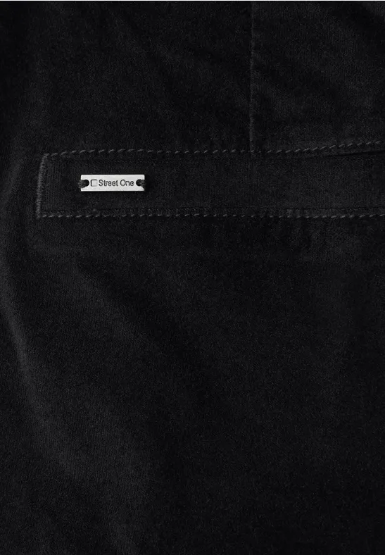 Softe Velvet Chino Black