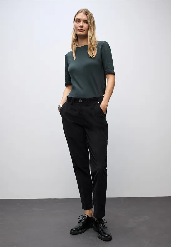 Softe Velvet Chino Black