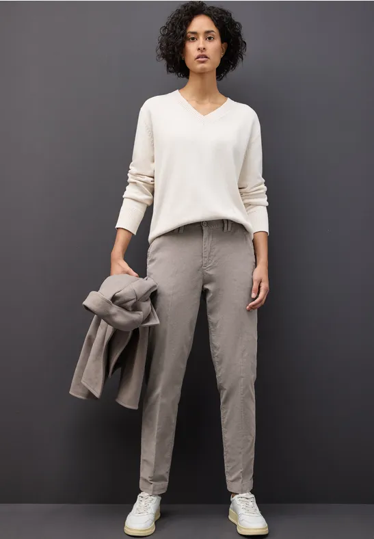 Softe Velvet Chino cinder grey