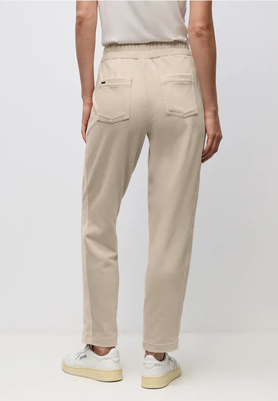 Loose Fit corduroy broek malted beige