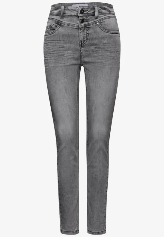 Slim Fit jeans mid grey washed