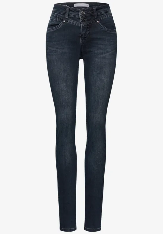 Slim Fit Jeans blue black washed