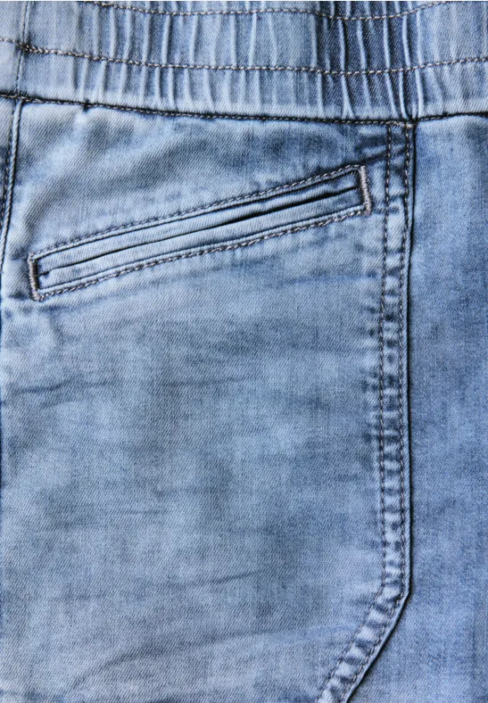 Jeans Culotte Medium Blue Wash