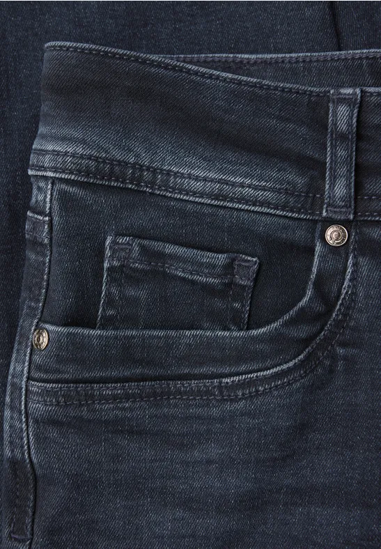 Casual Fit Jeans blue black washed