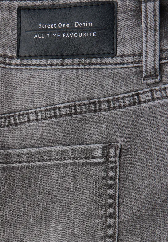 Casual Fit Jeans mid grey washed