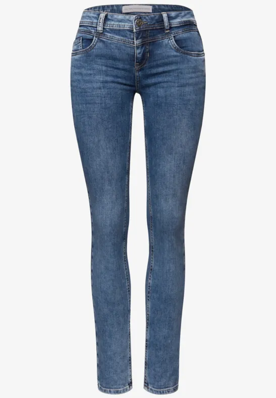Jeans im Slim Fit light blue authentic washed