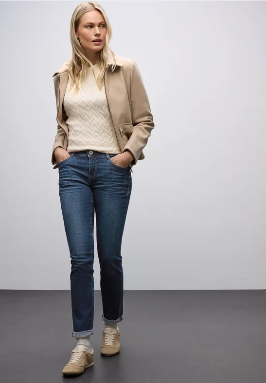 Casual Fit Jeans dark blue soft wash