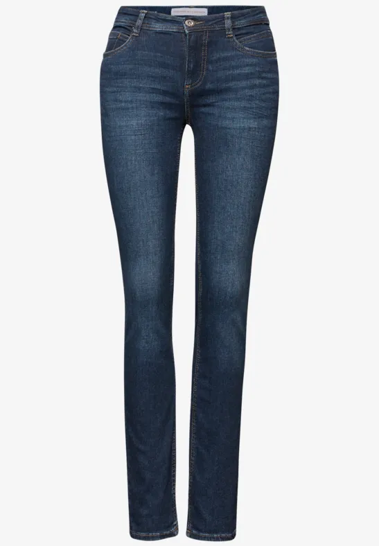Casual Fit Jeans dark blue soft wash