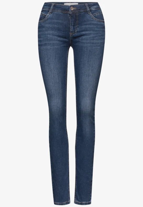 Slim Fit Jeans mid blue washed