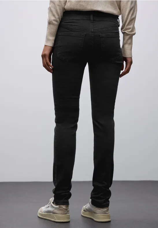 Slim Fit Jeans soft black wash