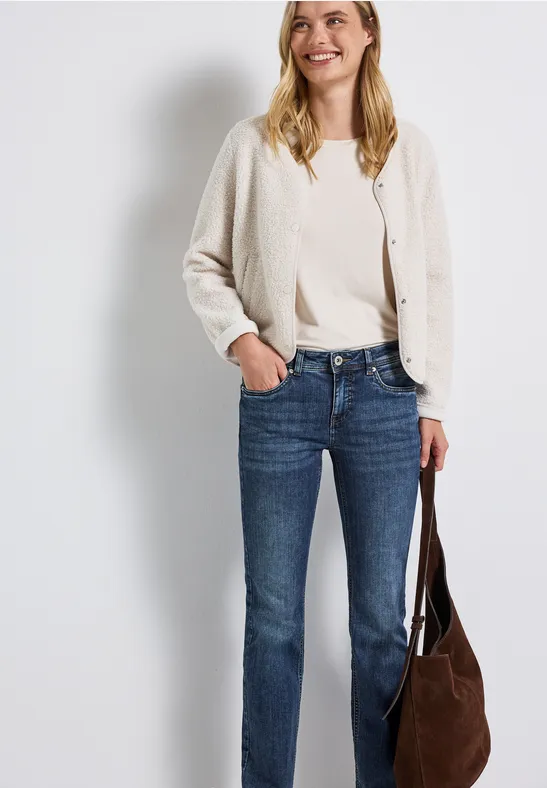 Bootcut Jeans Soft mid blue washed