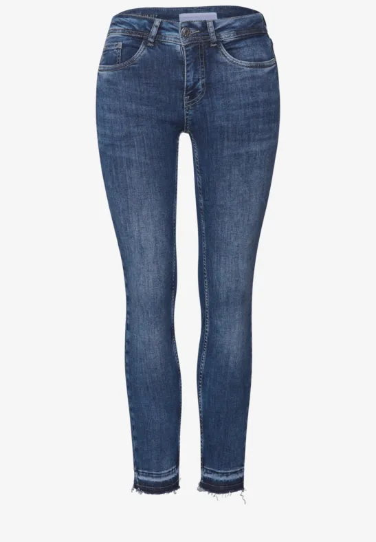 Jeans avec détails scintillants authentic blue washed