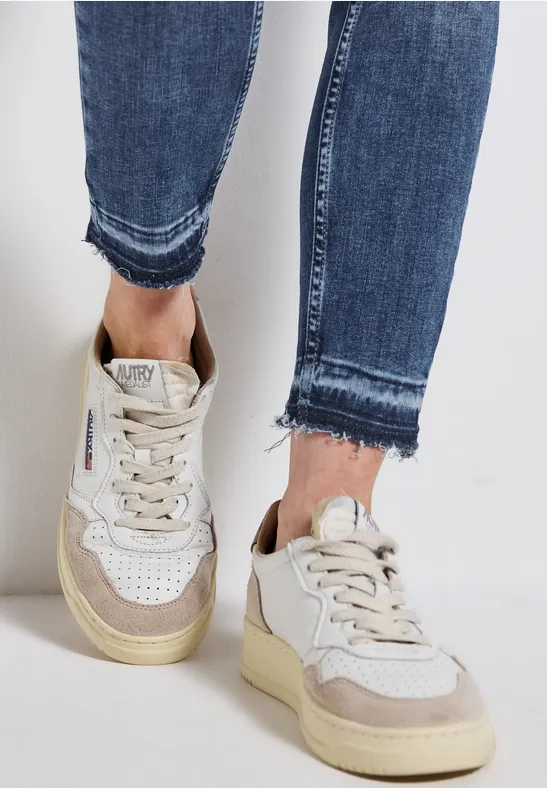 Jeans avec détails scintillants authentic blue washed
