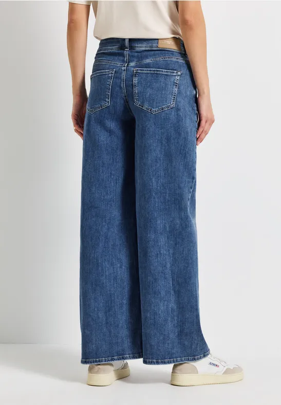 Wide Leg Jeans soft blue