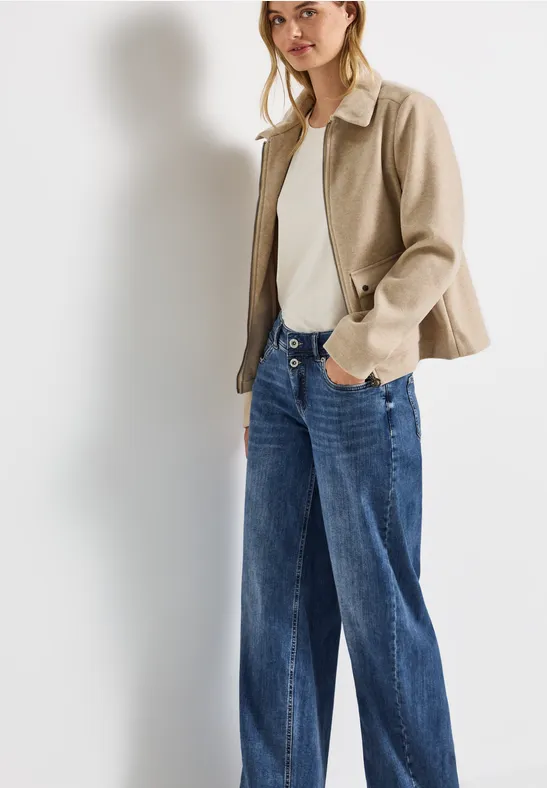 Wide Leg Jeans soft blue